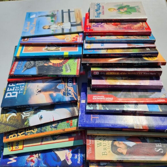 4 Book Bundle Lot Set Chapter Books Young Adult Literature Novels Mystery Books - Picture 10 of 15